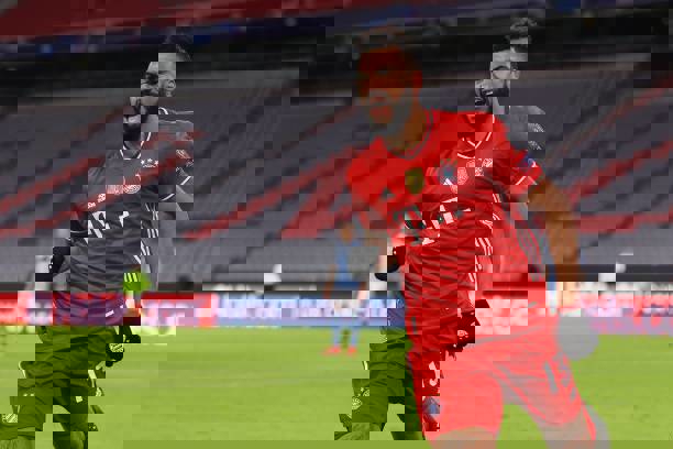 از بازی و تمرین کنار لواندوفسکی خیلی خوشحالم