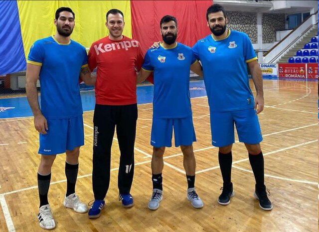 برد یاران حیدریراد و موسوی در لیگ هندبال رومانی