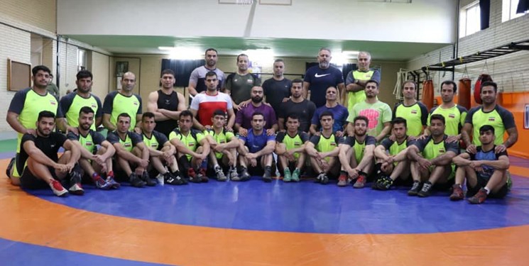 اردوی تیمهای ملی کشتی آزاد ناشنوایان آغاز شد