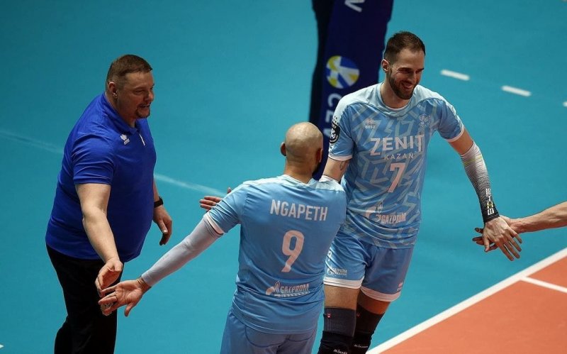 شاگردان آلکنو در نیمه نهایی لیگ والیبال روسیه