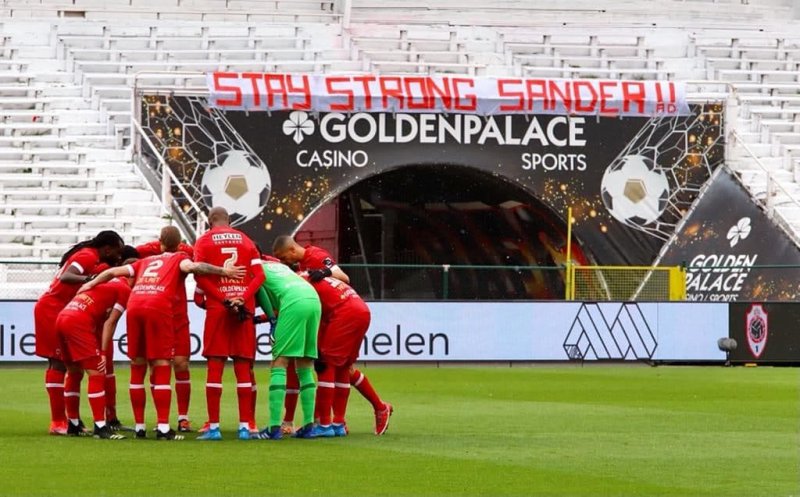 بیرانوند تماشاگر گلباران آنتورپ