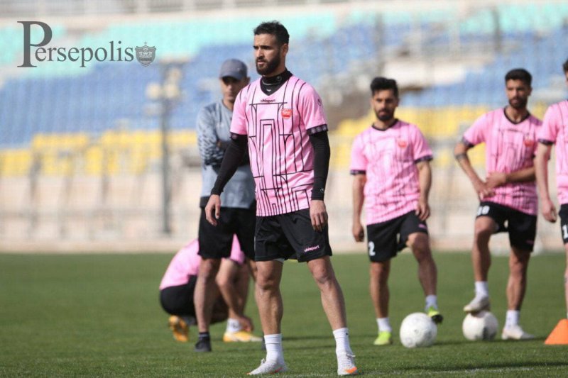 تمرین احمد نور در سایه شایعات جدایی (عکس)