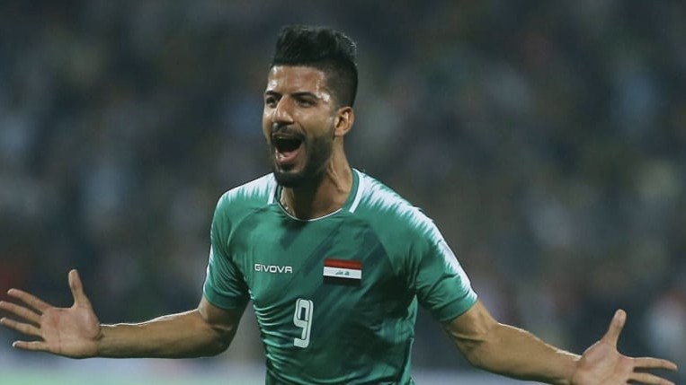 مهاجم عراق فصل را از دست داد (عکس)