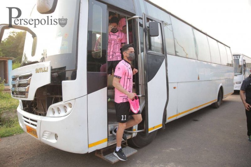 پرسپولیسی‌ها بالاخره در گوآ پا به توپ شدند (عکس)