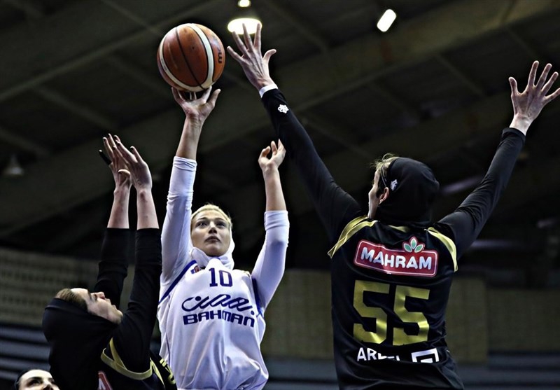 بسکتبال بانوان؛ پیروزی پُرامتیاز گروه بهمن و شیمیدر قم