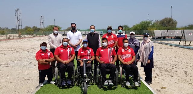 تجلیل از کمانداران پارالمپیکی در اردوی کیش