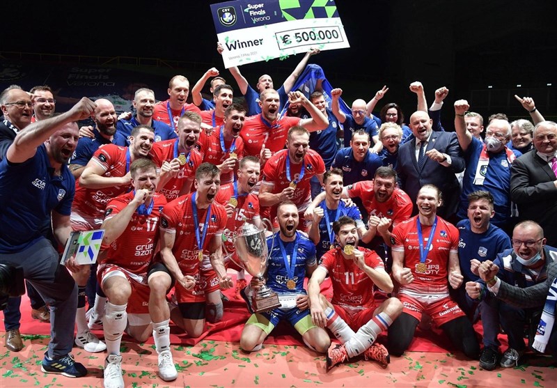 تیم والیبال زاکسا قهرمان اروپا شد