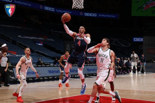 تاریخسازی وستبروک در NBA