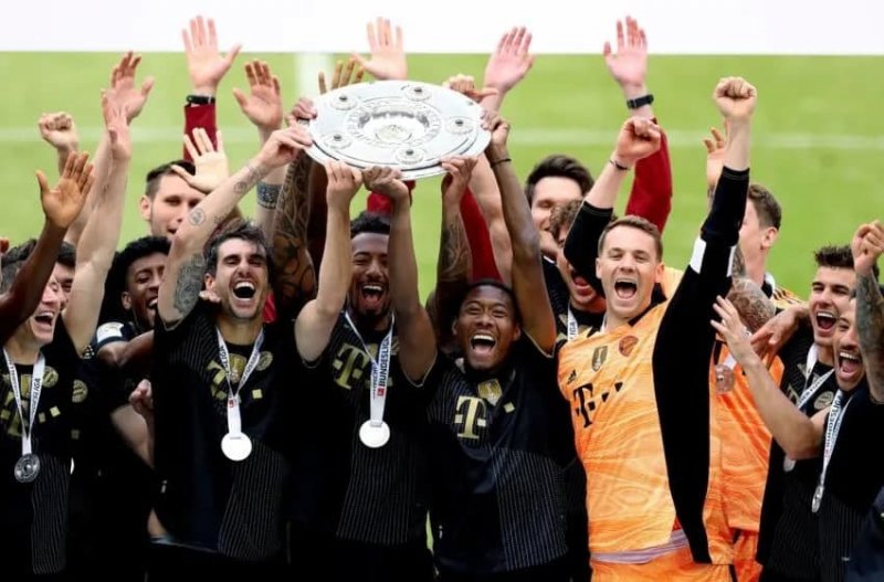 بایرن مونیخ گلزن ترین تیم اروپا (عکس)