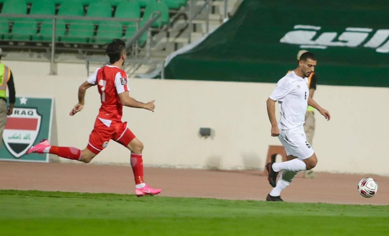 توقف تیم ملی عراق مقابل تاجیکستان