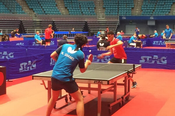 صعود پینگ پنگ باز ایران به دور دوم 