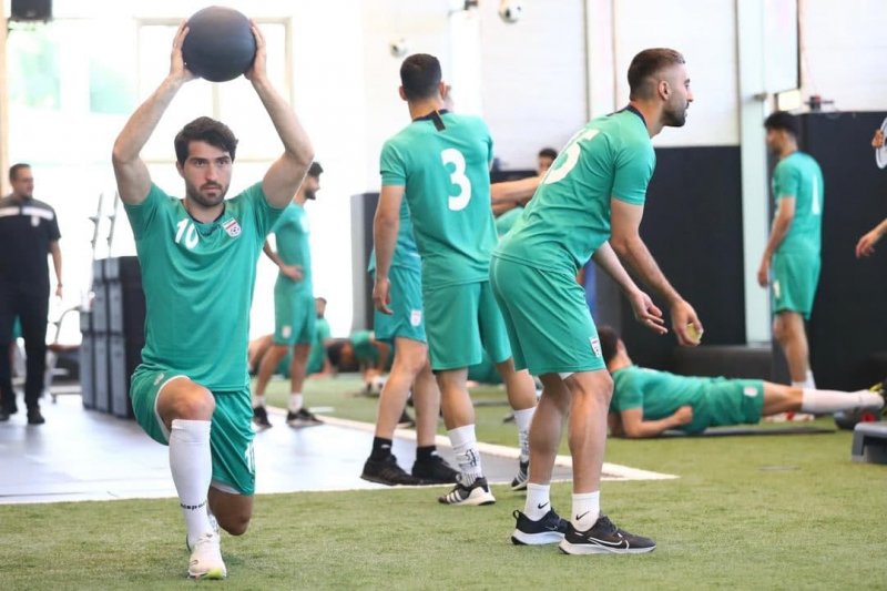 تیم ملی در پک تمرین کرد (عکس)