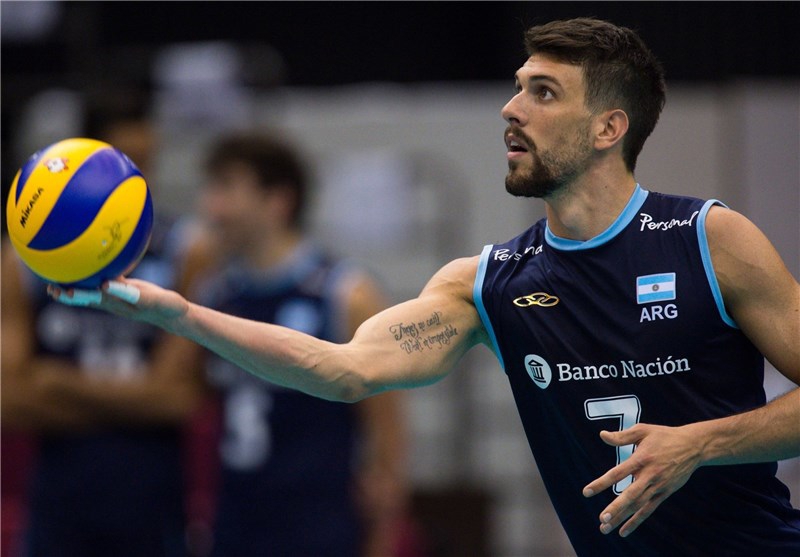ستاره والیبال آرژانتین در تیم کولاکوویچ