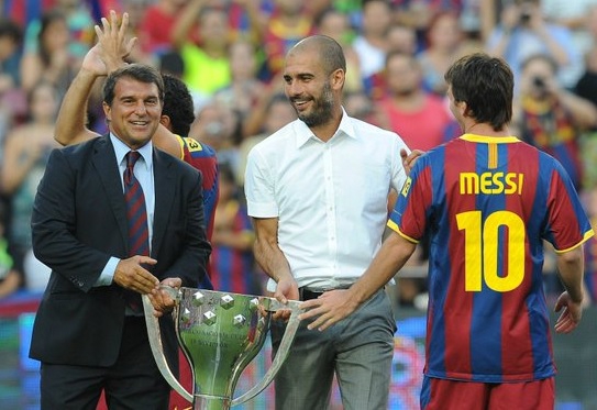 حرف‌های مهم لاپورتا درمورد مسی، گواردیولا و کومان