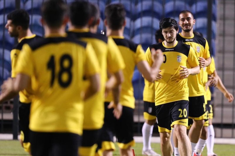 خنده سردار و انگیزه گل سی و پنجم!(عکس)