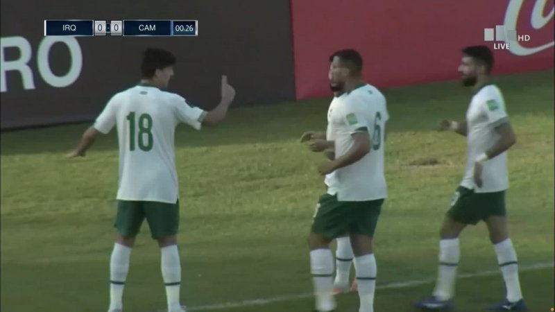 تاریخسازی مهاجم عراقی در مقدماتی جام جهانی