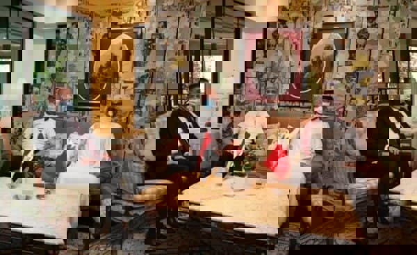 دیدار وزیر ورزش بحرین با همتای عراقی خود!