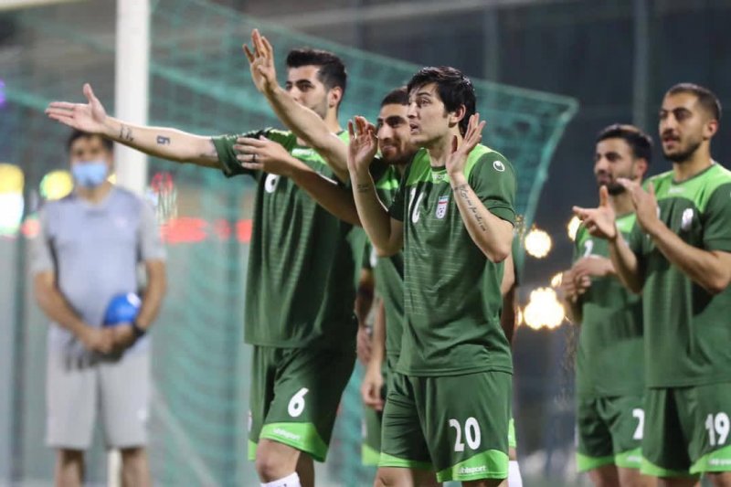 تمرین آخر تیم ملی؛ رقابتی و پرنشاط (عکس)