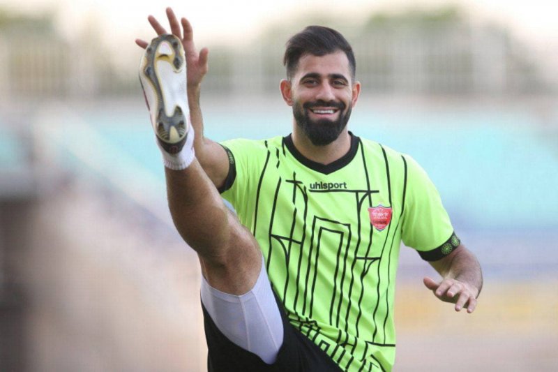 کنعانی، آماده رهبری خط دفاع پرسپولیس در دربی (عکس)