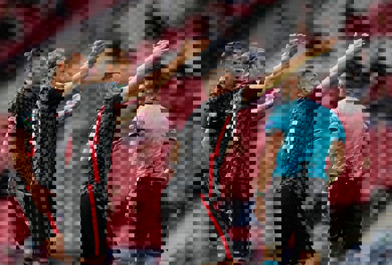 کرواسی 1 - 1 چک؛ صعود نایب قهرمان جهان به خظر افتاد