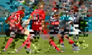 سوئیس 3 - 1 ترکیه؛ حذف مفتضحانه تیم گونش