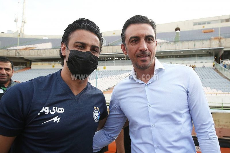 رویارویی جالب کاپیتانها با چاشنی لبخند(عکس)