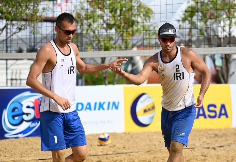 والیبال ساحلی ایران به سهمیه المپیک نرسید