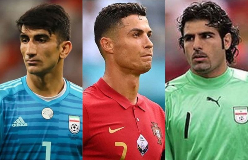 نبرد تن به تن رونالدو با دو دروازه‌بان ایرانی تبار