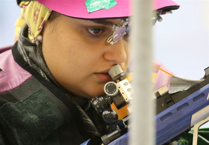 تیم تفنگ سه وضعیت بانوان ایران ششم شد