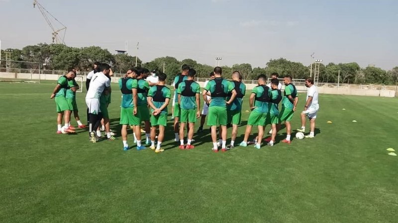 ادامه تمرینات ذوب آهن در تهران
