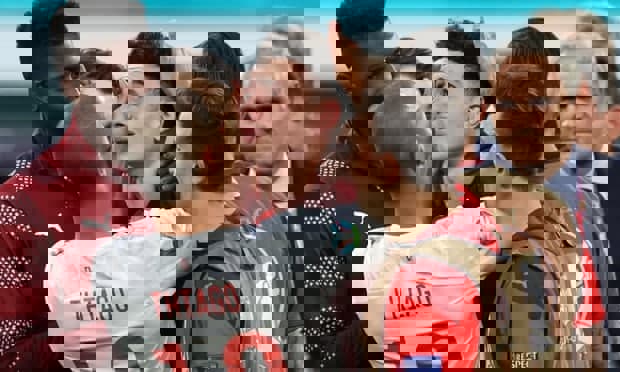 حرکت جوانمردانه تیاگو بعد از برد نفس گیر (عکس)