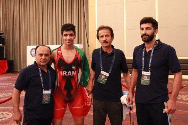 تیم کشتی ناشنوایان جوانان ایران نایب قهرمان شد