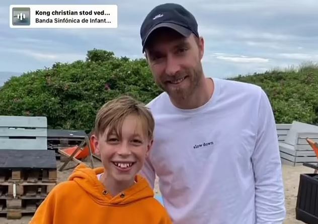 اولین عکس یادگاری با اریکسن بعد از اتفاق تلخ