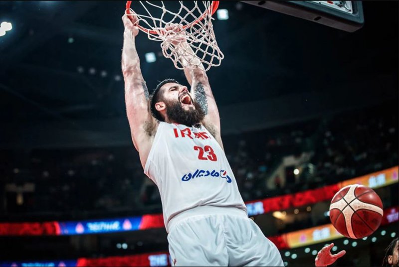 آرون گرامی‌پور و دیدار با هم‌تیمی قدیمی در المپیک 