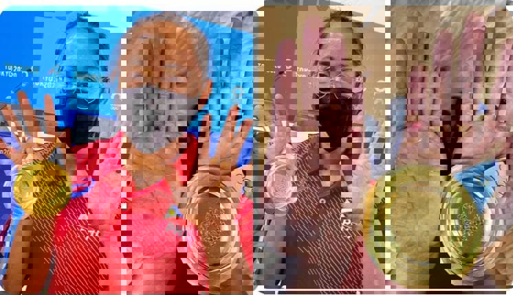 رنج و دردی عظیم برای این طلا (عکس)