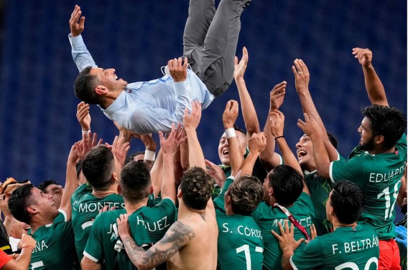 مکزیک فاتح مدال برنز فوتبال المپیک شد