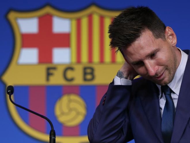 مسی و بارسا؛ این یک تشییع جنازه بود!