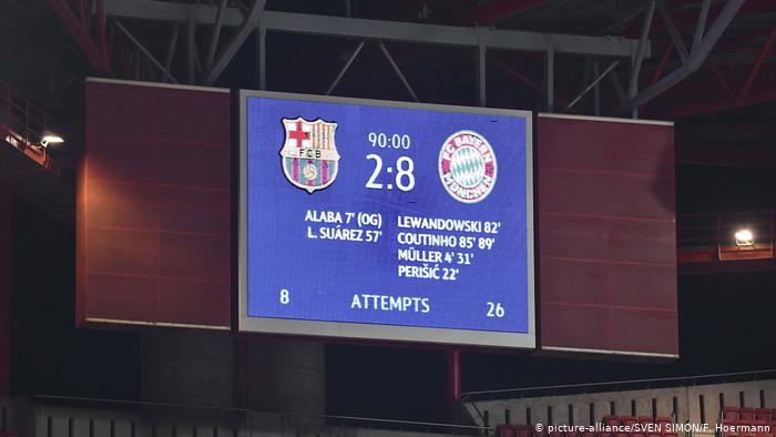 سالروز تحقیر تاریخی؛ بارسلونا همچنان در سراشیبی