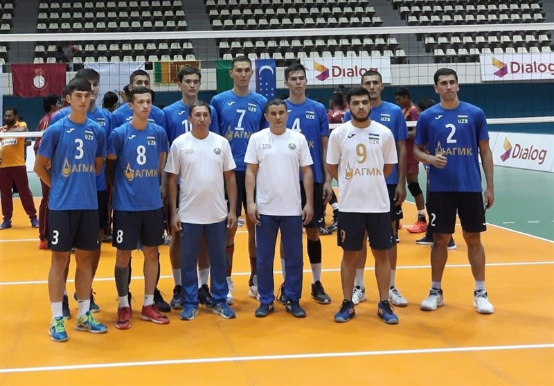 والیبال قهرمانی آسیا؛ ازبکستان جایگزین سریلانکا شد