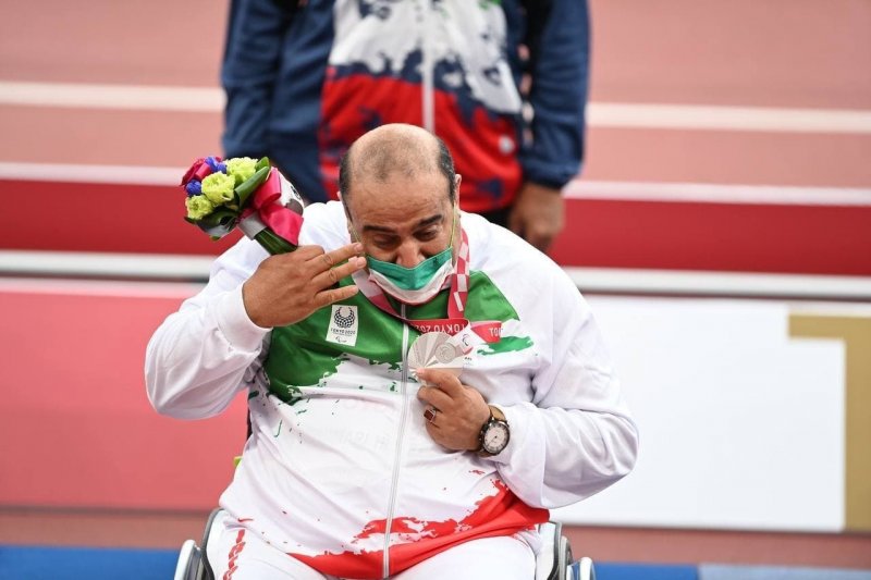 گریه روی سکو، عادت پارالمپیکی‌ها (عکس)