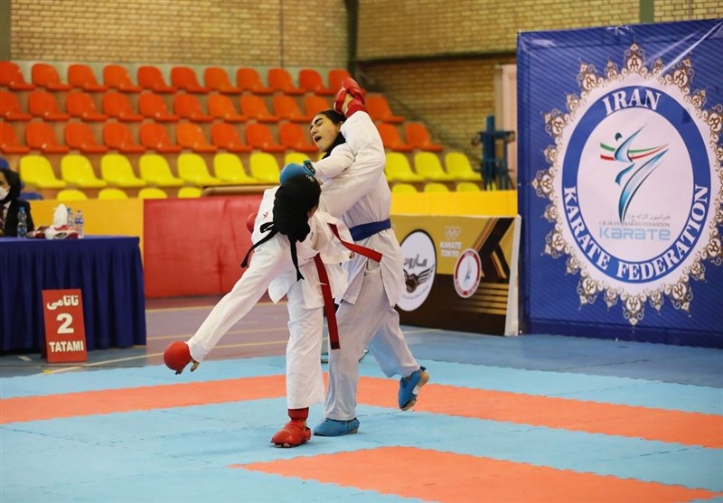 مرحله دوم انتخابی درون اردویی کاراته بانوان 