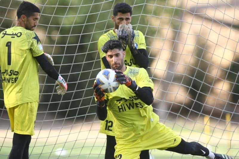 رقابت گلرهای استقلال، در حد تیم ملی (عکس)