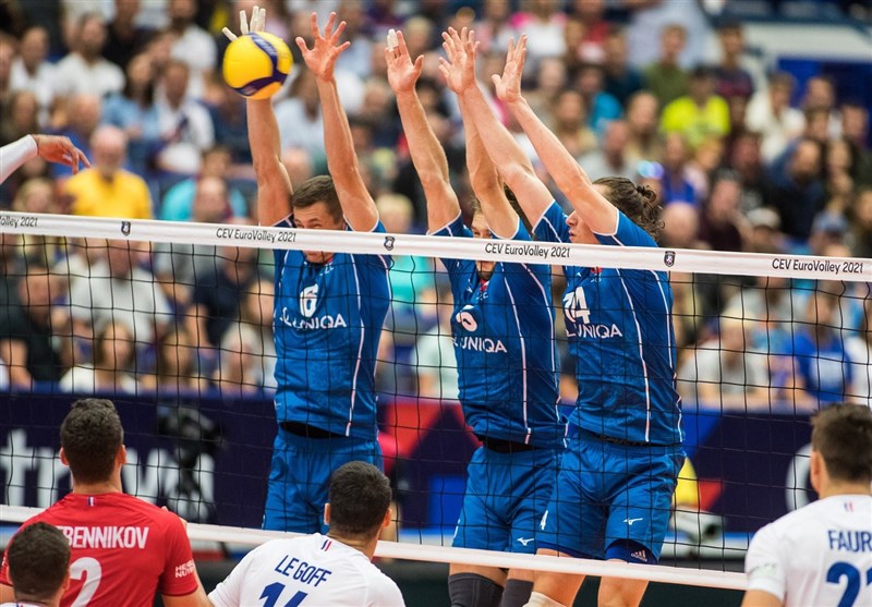 والیبال قهرمانی اروپا؛ قهرمان المپیک حذف شد