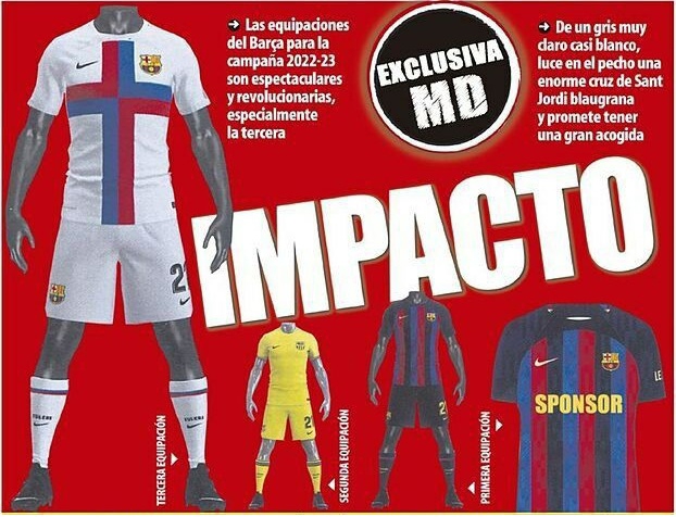 تغییر عمده در لباس؛ بارسلونا سپیدپوش میشود؟