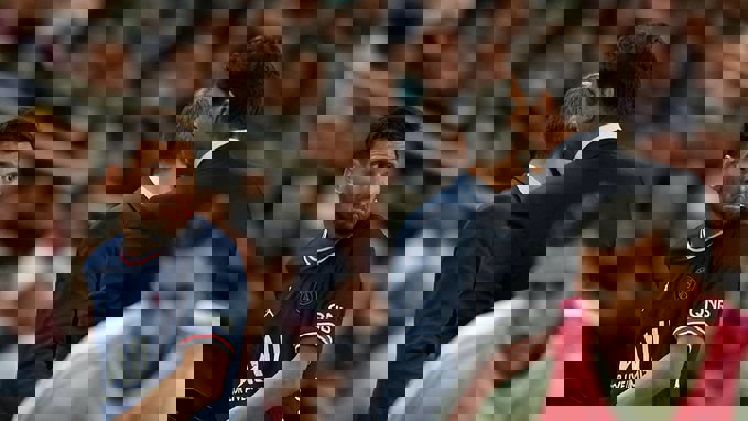 مسی به پوچتینو دست نداد و قیافه گرفت (عکس)