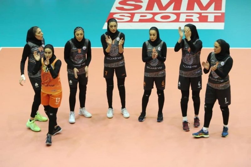 دومین باخت آسیایی دختران والیبال سایپا