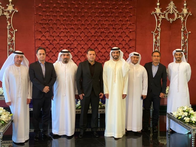 جلسه عزیزیخادم و النعیمی در قصر الاسود(عکس)