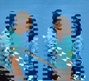 قضاوت داور بانوی ایرانی در جام ملت‌های آسیا (عکس)