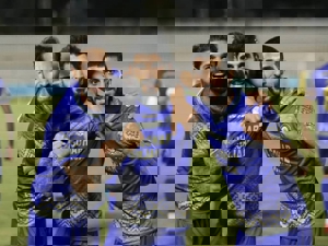 جشن شش امتیازی گل‌گهر در حافظیه (عکس)