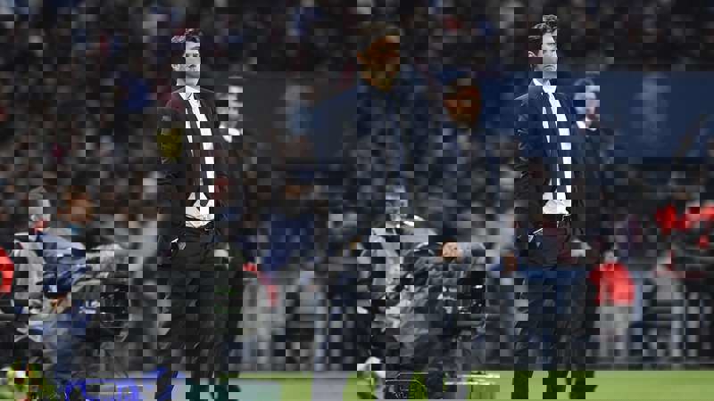 پوچتینو: مسی نمی‌توانست به بازی ادامه دهد